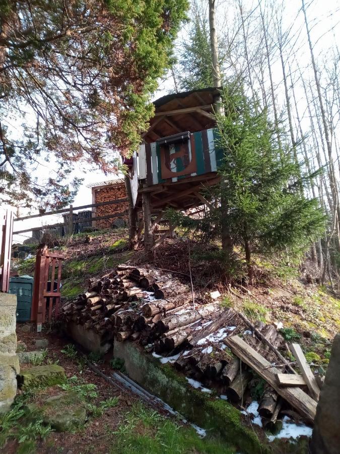 Ferienwohnung Zum Sebnitzer Hirsch Esterno foto